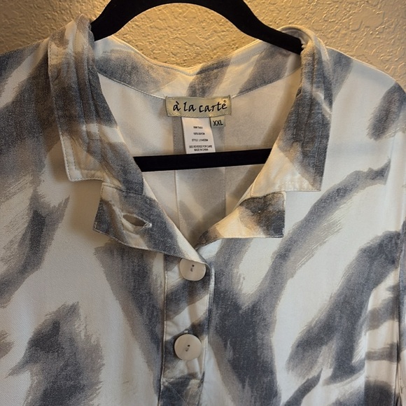 A La Carte Tunic top/ Size XXL - Picture 6 of 10